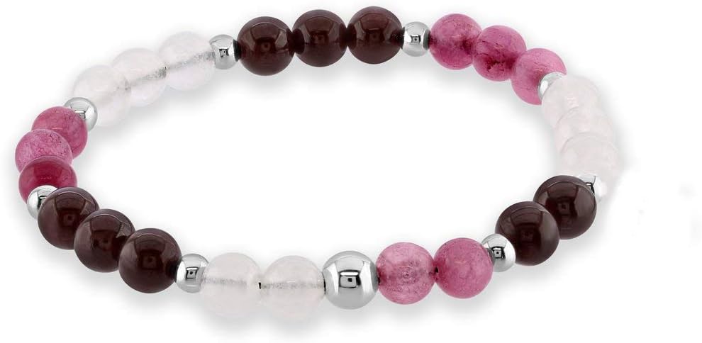 Believe London Gemstone Chakra Bracelet Anxiety Crystal Natural Stone Stress Relief Reiki Yoga Diffuser Semi Precious