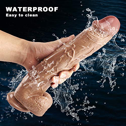 Dildo-di-Realistico-con-Potente-Base-a-Ventosa-31cm-Pene-Finto-Silicone-Morbido-Giocattoli-Sessuali-per-Anale-Punto-G-Vagina-Real-Grande-Cock-Dong-Sex-Toys-Perfetto-per-Donna-e-Uomo