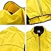 WOLFBIKE Cycling Jacket Jersey Long Sleeve Wind Coat, Color: Yellow, Size: XXXL
