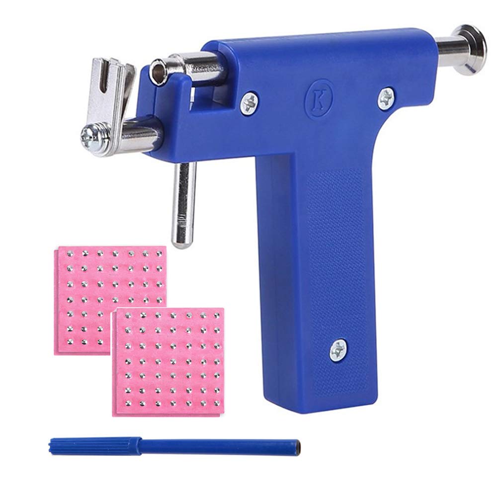 Professional Piercing Gun Tools Kit,Steel Metal Pierce Tool