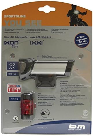 Busch & Müller Led Battery Powered Light Ixon Core / Ixxi Set