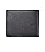 Tonly Monders RFID Blocking Men's Full Grain Leather Wallet Bifold Slim Front Pocket Wallet, Black