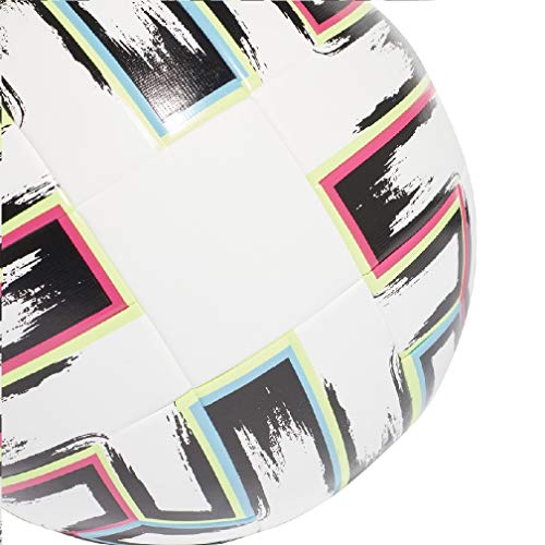 adidas Uniforia League Soccer Ball White/Black/Signal Green/Bright Cyan 5