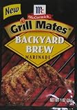 McCormick Grill Mates Backyard Brew Marinade - 1.0 Oz (6-Pack)