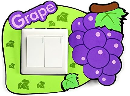 EVA Switch Wall Sticker Cartoon Animal Decorative Creative Home Children's Room Stickers