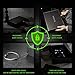 BILLCONCH Biometric Gun Safe, Smart Handgun Safe with APP Two Small Guns Capacity Pistol Safe with Auto-Open Lid,Silent Mode, Rechargeable Battery,