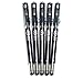 Pilot Hi-Tec-C Maica Gel Ink Pen Black, 0.4 mm, 5 pens per Pack (Japan import) [Komainu-Dou Original Package]