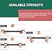 AticaSport Power Twister Bar xerciser Adjustable Force Forearms Chest Muscle Builder Gym(25-35-45kg) in onethumb 2