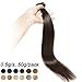 U Tip Human Hair Extensions 100 Strands Keratin Pre Bonded U/Nail Tip 100% Remy Real Human Hair Soft Silky Straight 18