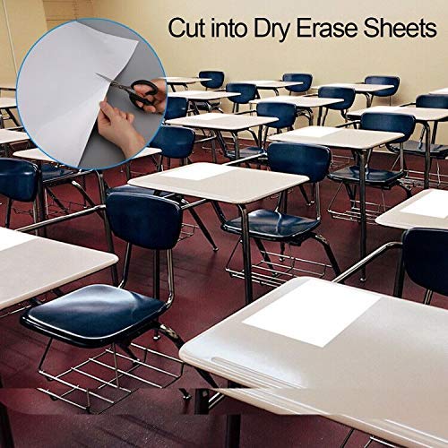 White Board Stickers for Wall, Whiteboard Paper, Dry Erase Wallpaper