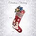 Christmas Stocking 18 Inches Big Size 3 Pcs Santa Snowman Reindeer elk Christmas Decorations Party Supplies