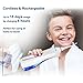 Asrisuk Water Flosser A2 - Inductive Charging - Cordless Freedom - Rechargeable Waterproof Oral Irrigator - Dental Hygiene Tool Care - Portable Travel 4 Tips