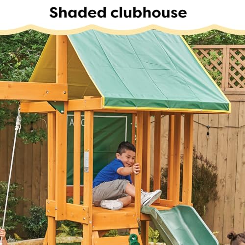 KidKraft Appleton Wooden Swing Set, (Amazon Exclusive)