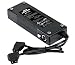 Dual D-Tap (P Tap) Travel Charger for Sony V-Mount/V Lock and Anton Bauer Gold Mount Batteries