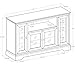 Walker Edison Traditional Wood Universal TV Stand for TV's up to 58