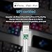 [Apple MFi Certified] Lightning USB Cable Charger (3ft) for Charging iPhone X / 8 / 8 Plus / 7 / 7 Plus / 6 / 6 Plus / 5 / 5s ,iPad Pro Air 2, iPad mini 4,3,2. (White)