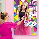 Barbie 'Sparkle' Party Game Poster (1ct)