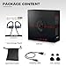 Bluetooth Headphones,SHUHUA Wireless Sports Earbuds IPX7 Waterproof,Stereo Sweatproof Earphones Stable in Ear Headset for Gym Running Workout up to 9 Hours