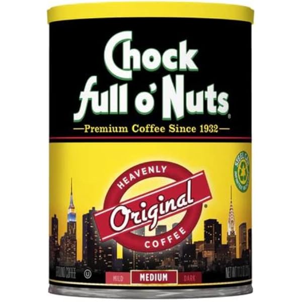 Amazon.com : Chock Full O'Nuts Original Blend Ground Coffee, 3 lbs