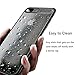 Baseus Hard PC, Flexible TPU Ultra Slim Clear Case Premium Hybrid Protective Cover for Apple iPhone 8/7 Plus, Black