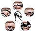 Meccus Eyeliner Stencils, 2 Pairs Cat Eyeliner Stencil & 1 Pair 6 Styles Eyeliner & Eye Shadow Template
