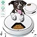 Pet Automatic Feeder Cats Dogs, Food Dispenser Timed Feed Bowl, 5 Meal Trays Dry Wet,Voice Recorder,LCD Smart Programmable Self Container Digital Clock, Portion Control (Auto Feeder)thumb 1
