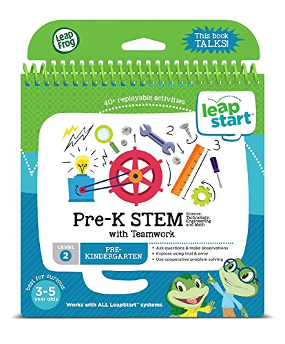 LeapFrog LeapStart Pre-Kindergarten Activity Book: Pre-K STEM (Science, Technology, Engineering, Math) and Teamwork
