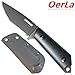OERLA OLF-1008 Survival Knife – Full Tang 420HC Blade, G10 Handle, Kydex Sheath – Tactical Bushcraft Tool for Outdoors