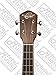 Oscar Schmidt by Washburn OU5LCE Long Neck Concert Acoustic-Electric Ukulele