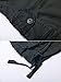 OCHENTA Men's Cotton Loose Fit Multi Pocket Cargo Shorts #3233 Dark grey 36