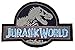 JURASSIC WORLD Logo Patch Jurassic Park Fallen Kingdom Dinosaur Theme Series New 2018 Movies Embroidered Sew/Iron on Badge DIY Appliques