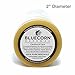 Bluecorn Beeswax 100% Pure Beeswax Pillar Candles | Natural Beeswax Candles, Unscented Yellow Candles | Soy, Paraffin, & Fragrance Free | 2x4.5, 36 Hour Burn Time | Handmade in Colorado