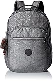 Kipling Seoul GM Multipurpose Backpack, Silver Glimmer, One Size