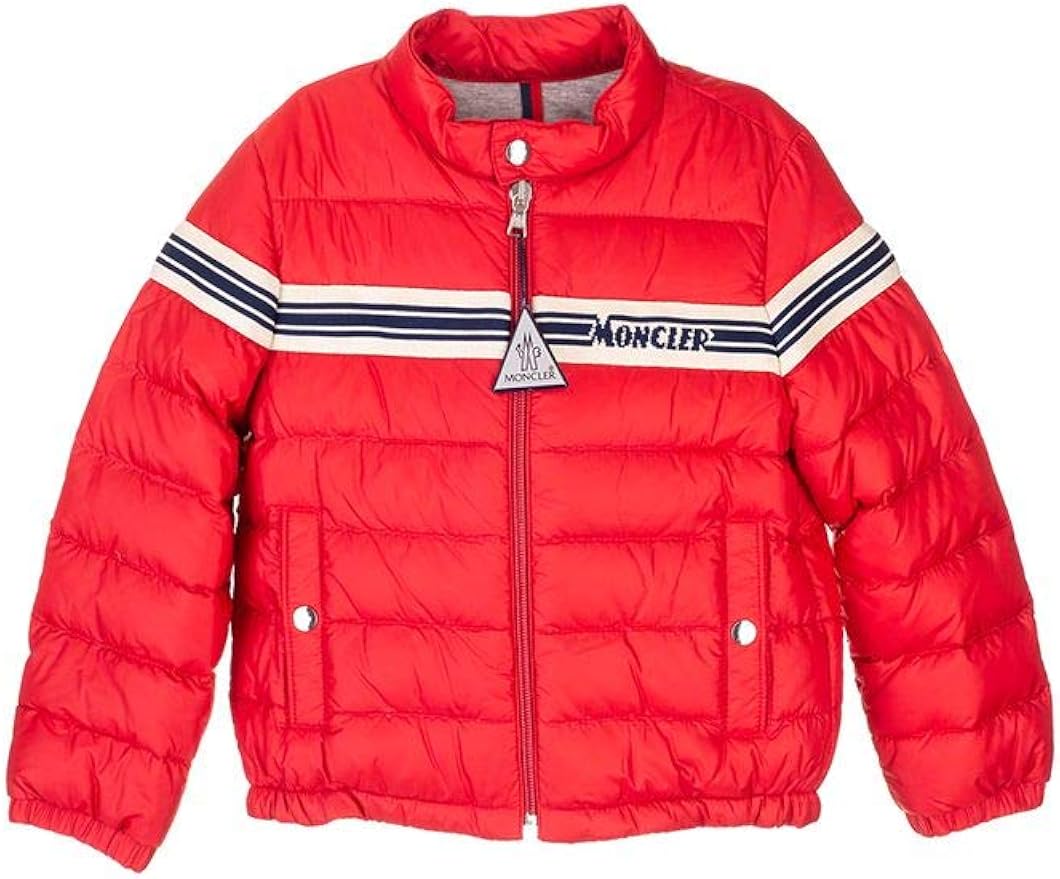 Moncler Luxury Fashion Baby Boy 1A5012053334450B Red Polyamide Down Jacket Spring Summer 20