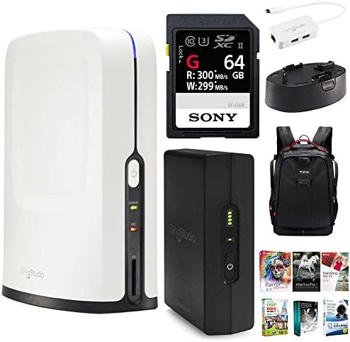 SlingStudio Premium Bundle : SlingStudio Hub, Extra Battery, USB-C Expander, Camera Link, Backpack, and Bundle