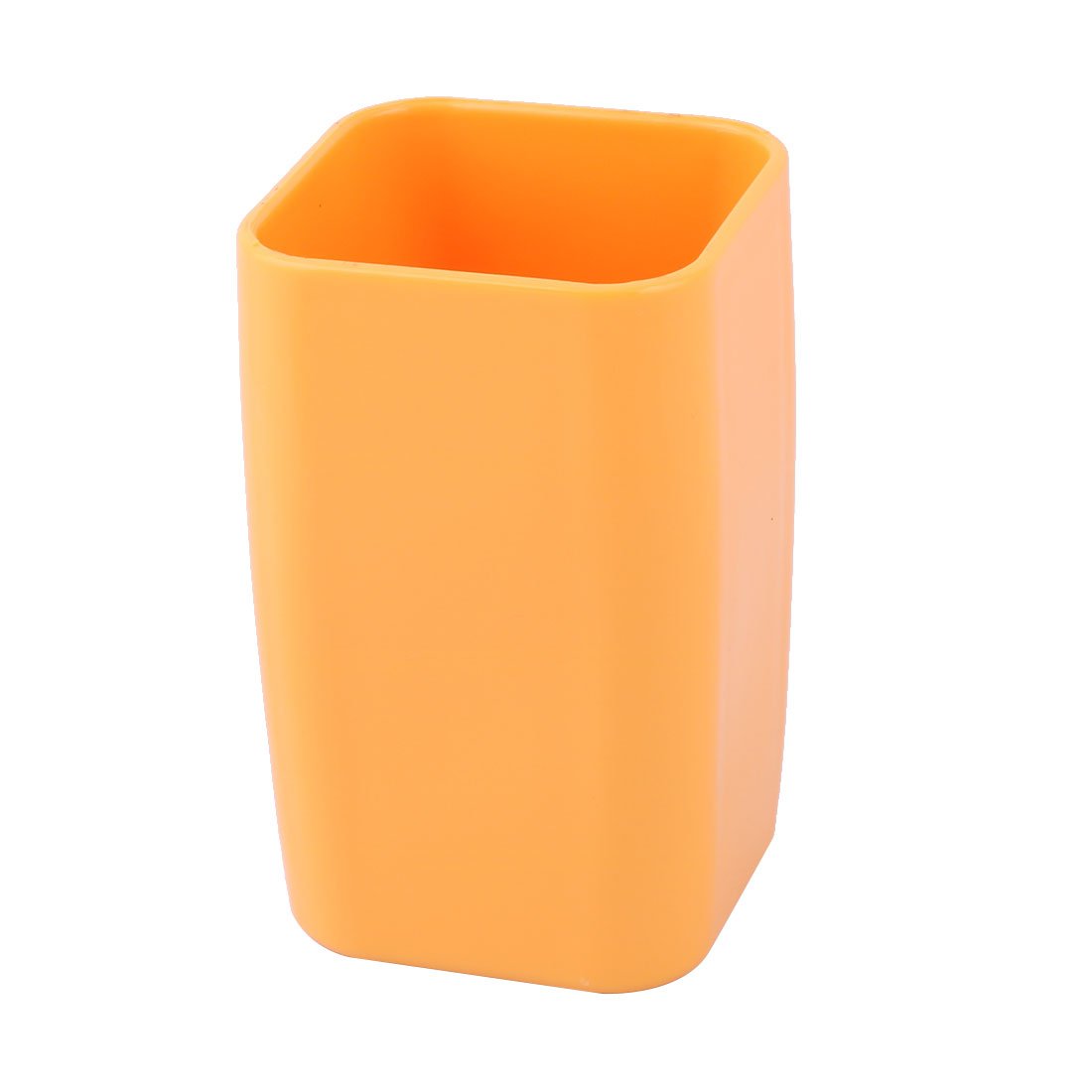 Sourcingmap Plastic Bathroom Toothbrush Toothpaste Holder Tooth Cleaning Mug Cup 300ml Orange
