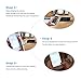 downee Wi-Fi Hidden Camera Clock Wireless Camera Full HD 1080P App Real-time Video Motion Detection Activated Alarm Remotely Monitoring for Home Security