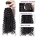 Beauty Forever Brazilian Virgin Curly Human Hair 13x4 ear to ear Full Lace Frontal Closure with 3 Bundles Curly Hair Weave Natural Color (20 22 24inch+16, free part frontal)