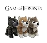 Game of Thrones Direwolf Cub Plush Set #2 (Lady, Shaggydog, & Nymeria)