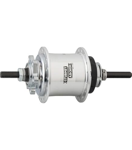 Amazon.com : Sturmey Archer S30 3-Speed 36h, Silver with Coaster