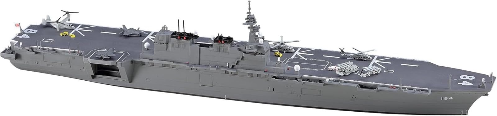 Hasegawa HWL032 1:700 JMSDF DDH Kaga Model