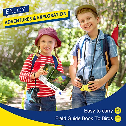 Toys for 5+ Years Old Boys Kids Binoculars Shockproof 8X21 Compact