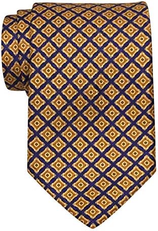Stefano Ricci Navy Gold Medallion Tie