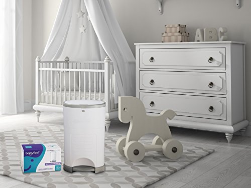Babyfeel Refill Bags Compatible with DEKOR PLUS Diaper Pails, 4 Pack