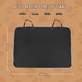Nobleza Dog Seat Cover No-Skirt Waterproof Car Back Seat Protector 140x110 view 2