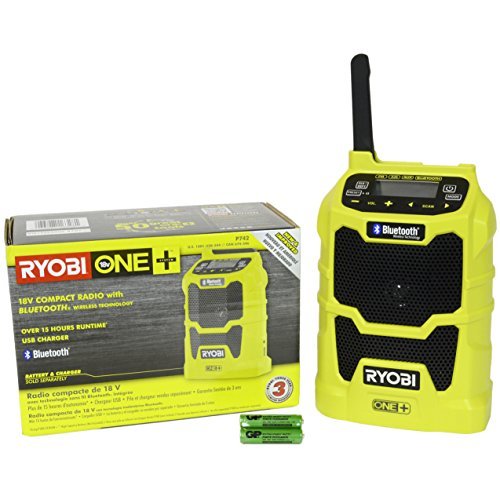 Ryobi 18Volt ONE+ Compact Radio with Bluetooth Wireless Technology