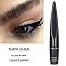 Inverlee 2018 Easy to Makeup Beauty Black Roller Wheel Eyeliner Liquid Eye Liner Pen Waterproof Cosmetic (Black)