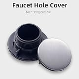 JINGDAOTO 4 PCS 45mm Stainless Steel Sink Hole Cover Tap Blanking Plug Stopper view 3