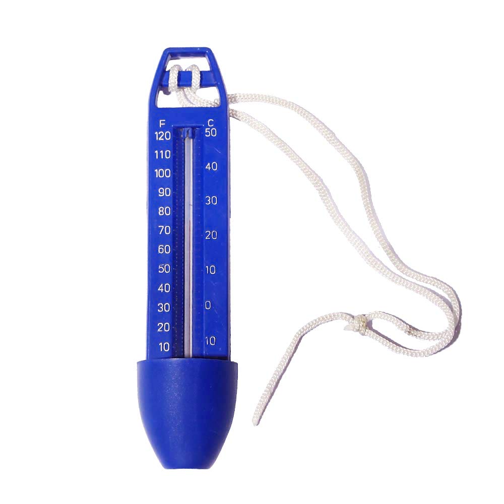 Daveyspa Pocket Reservoir Pool Thermometer with String EasyRead Water