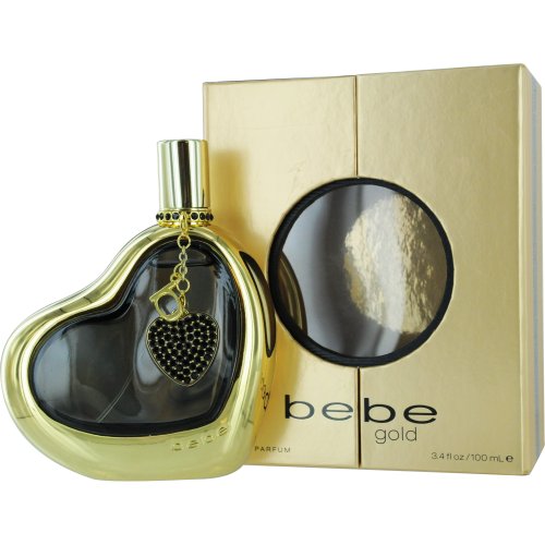 Bebe gold eau de parfum spray, 3.4 ounce